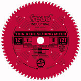 Freud 12 inch 72 tooth thin kerf miter saw blade 