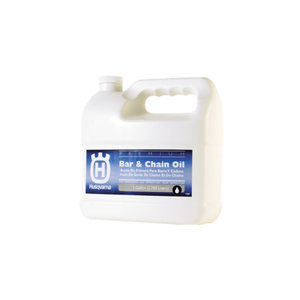 1 gallon jug of husqvarna bar and chain oil