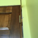 Hanging interior door