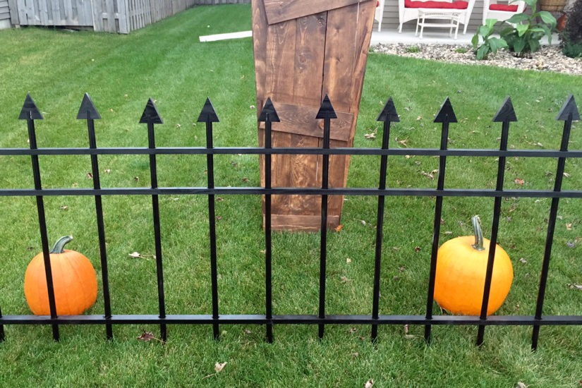 Halloween Cemetery Fence