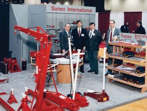 Sunex Tools employees at a trade show