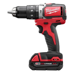 Side Image of the Milwaukee 2702-22CT M18 Cordless Drill with Battery