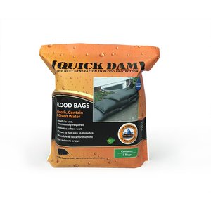 Quick Dam Sandbags in safe storage bag