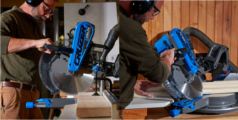 See The Delta Cruzer Miter Saw In Action