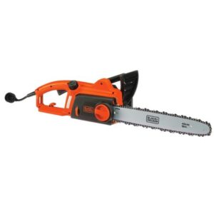 Black and Decker corded chainsaw