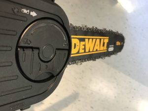 DeWalt chainsaw chain tightener