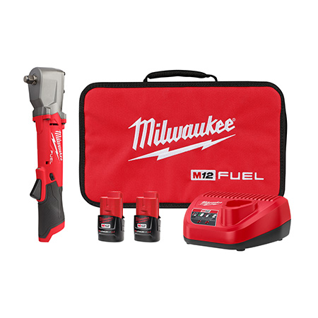 One of the new M12 Right Angle Impact Wrench