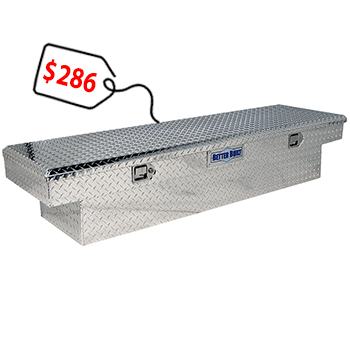 Better Built 69 Inch Crown Saddle Truck Tool Box, BRITE