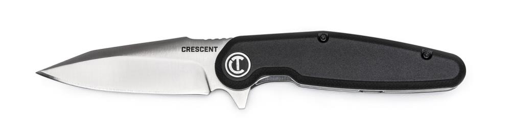Crescent three and a half inch harpoon blade composite handle pocket knife