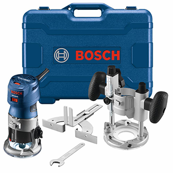 Bosch Colt 1.25 HP (Max) Variable Speed Palm Router Combination Kit