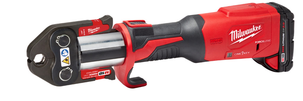 Milwaukee Press Tools with CTS Jaws 2922-22