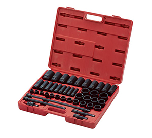 Sunex 43 Piece 1/2 Inch Drive Master SAE Impact Socket Set