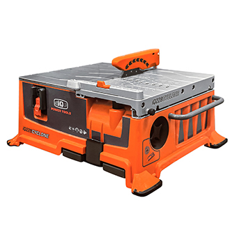 iQ Power Tools 7-Inch Dry Cut Bench/Tabletop Tile Saw with Integrated Dust Control and New TRU-CUT System
