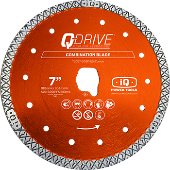 iQ Power Tools 7-Inch Q-DRIVE Combo Replacement Blade for iQ228CYCLONE