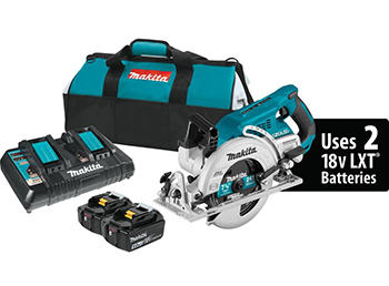 Makita 18 Volt X2 LXT Lithium-Ion (36V) Brushless Cordless Rear Handle 7-1/4 Inch Circular Saw Kit 