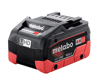 Metabo battery pack LiHD 18 volt 10 amp hour