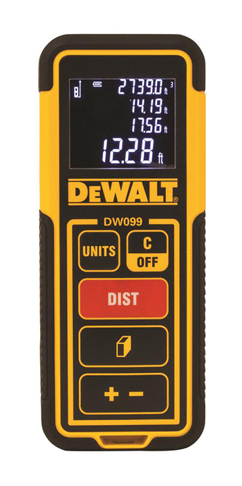 DEWALT 100 Foot Laser Distance Measurer