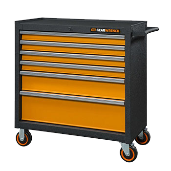 GEARWRENCH GSX Series Rolling Tool Cabinet 36 Inch 6 Drawer 