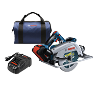 Bosch PROFACTOR 18V Strong Arm Connected-Ready 7-1/4 Inch Circular Saw Kit with Track Compatibility