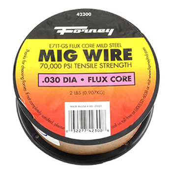 Forney Industries E71T-GS Self, .030 Inch 2 Pounds, Steel MIG Welding Wire