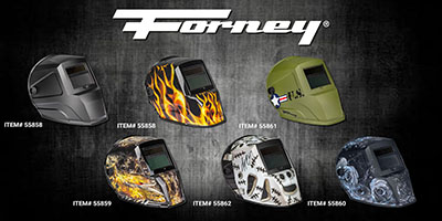 The Forney ADF Welding Helmet Series