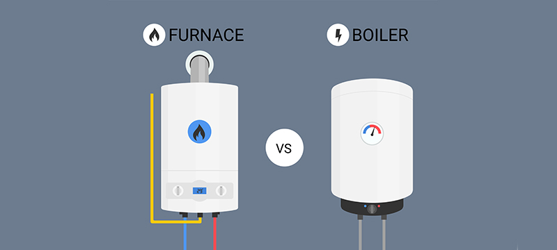 Gas vs electric water heater graphic