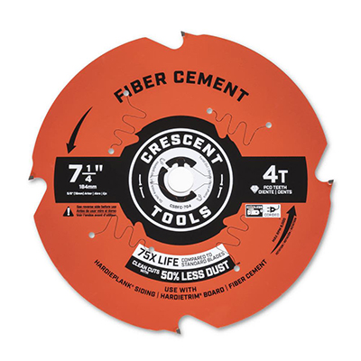 Crescent Tools 7-1/4-Inch Fiber Cement Saw Blade