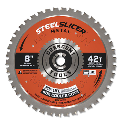Crescent Tools 8-Inch SteelSlicer Metal Saw Blade