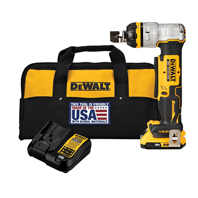DEWALT 20V MAX XR Brushless Wire Mesh Cable Tray Cutter Kit.