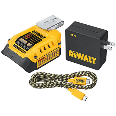 DEWALT 20 Volt USB-C Charging Kit