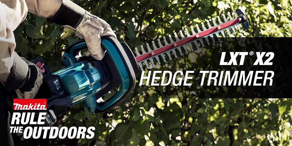 Makita Rule The Outdoors Hedge Trimmer