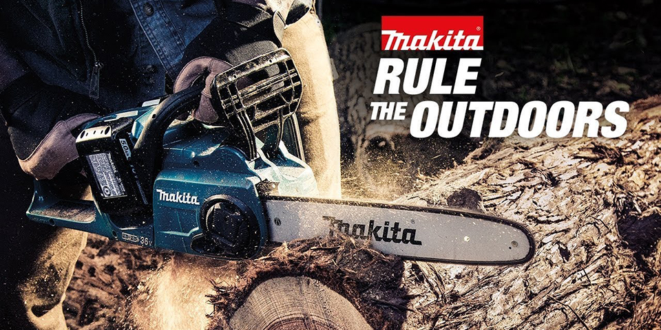 Makita Rule the Outdoors Chainsaw