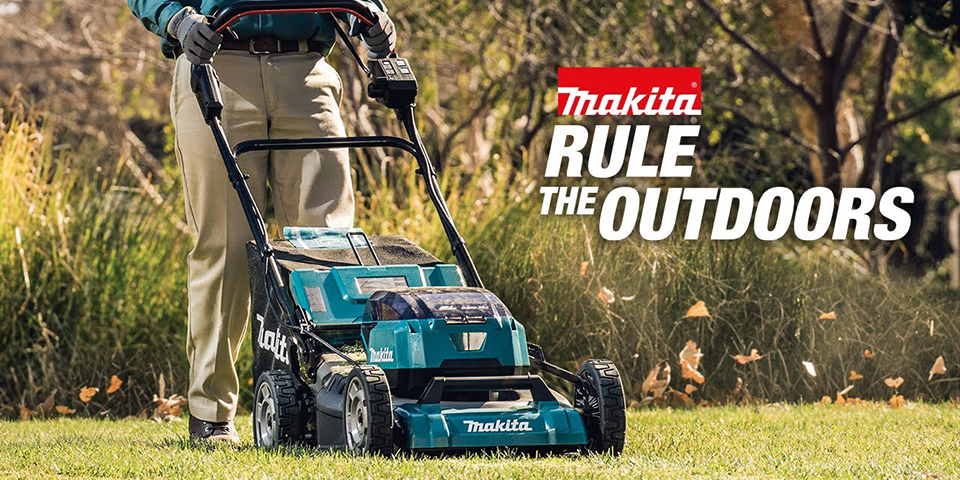 Makita Rule the Outdoors Lawn Mower