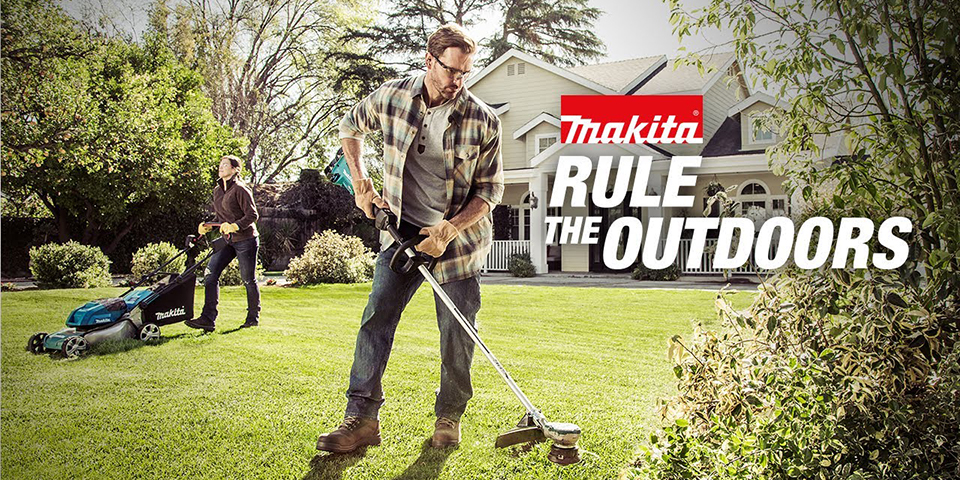 Makita Rule the Outdoors String Trimmer