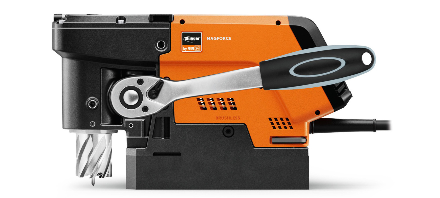 The future of magnetic base drilling with the Fein SLUGGER MagForce 90 ...