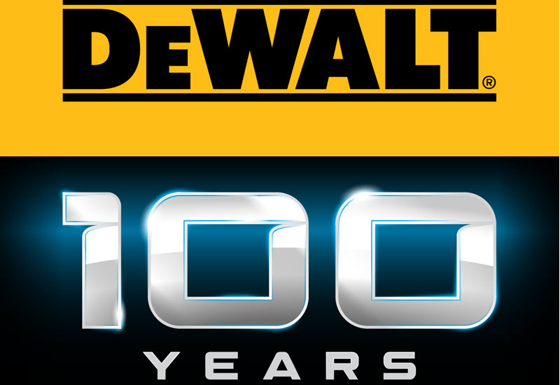 DEWALT 100 year anniversary