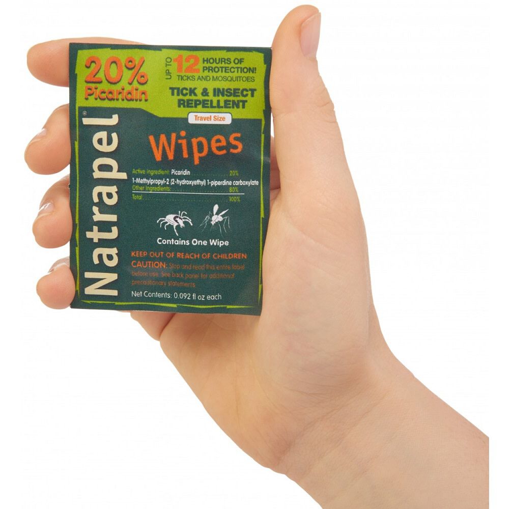 Insect repellent wipes