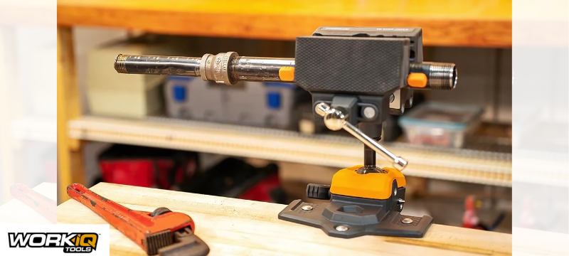 Work IQ Tools Header Image with Vise